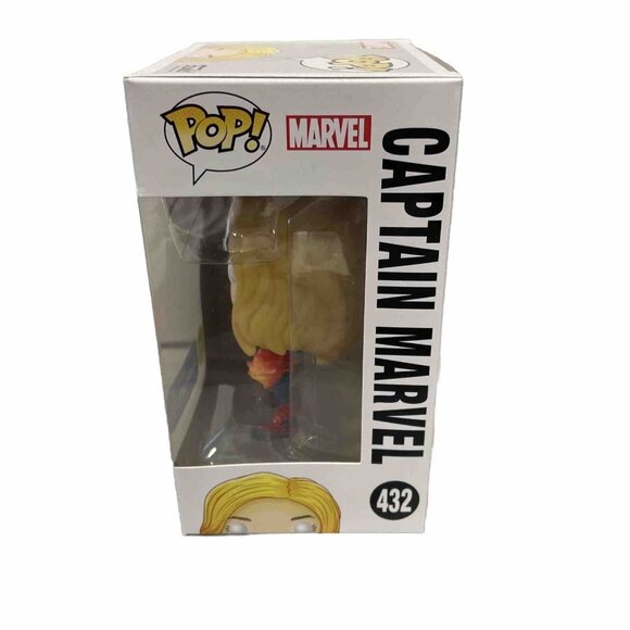 Funko Pop! Vinyl: Marvel - Captain Marvel - Walmart (Exclusive) #432 - Picture 6 of 6